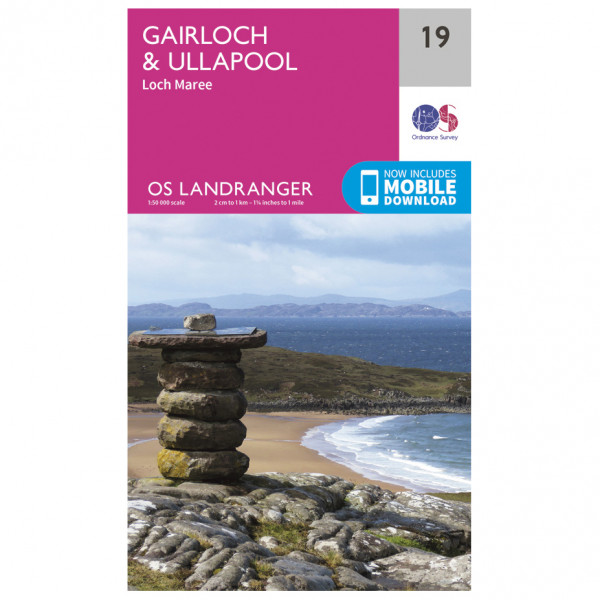 Ordnance Survey - Gairloch / Ullapool (Loch Maree) L019 - Wanderkarte