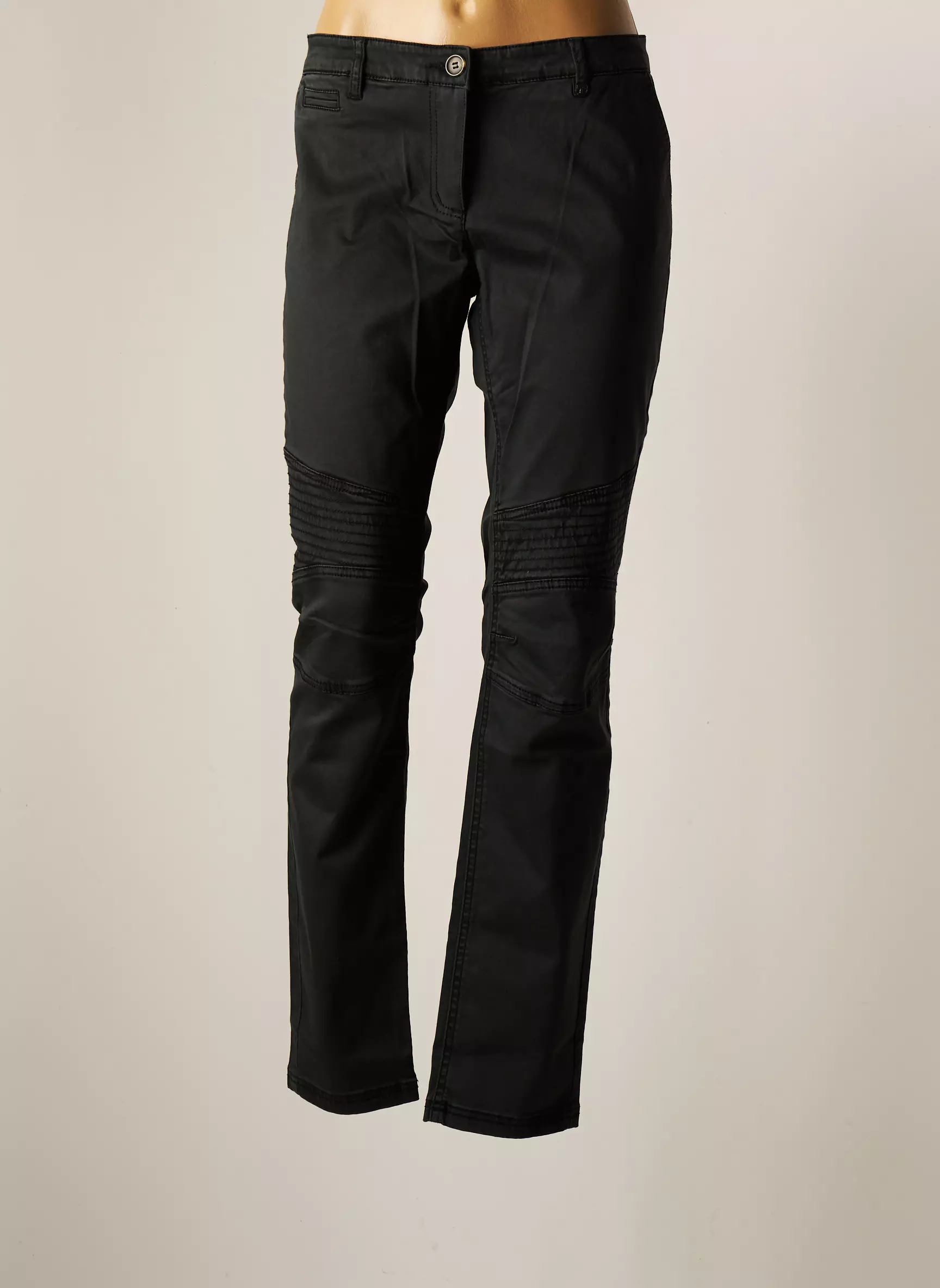 Tom Tailor Pantalons Chino Femme couleur gris