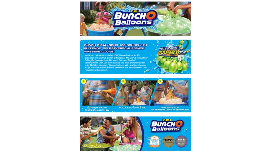 Zuru - Bunch O Balloons - Wasserbomben