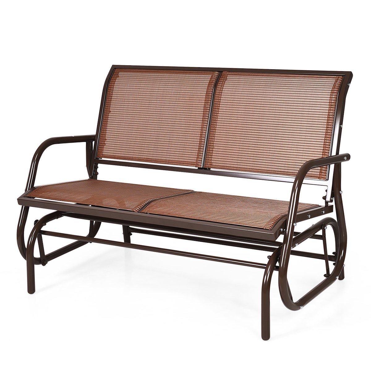 COSTWAY Schaukelstuhl, bis 180kg, 123x71x87cm, für Outdoor