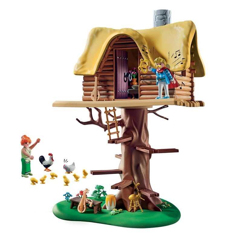 71016 Astérix : La hutte d'Assurancetourix Playmobil