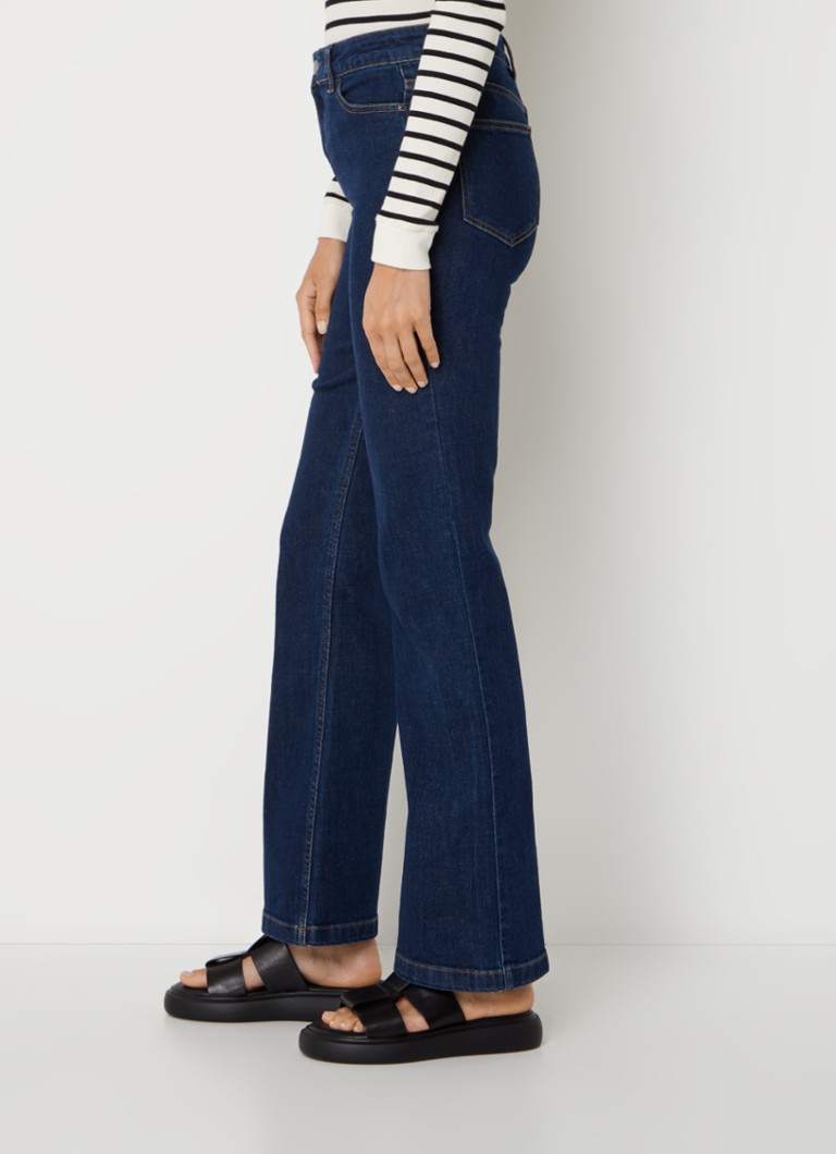Jeans a zampa d'elefante a vita alta Gerard Darel Elyor, lavaggio scuro