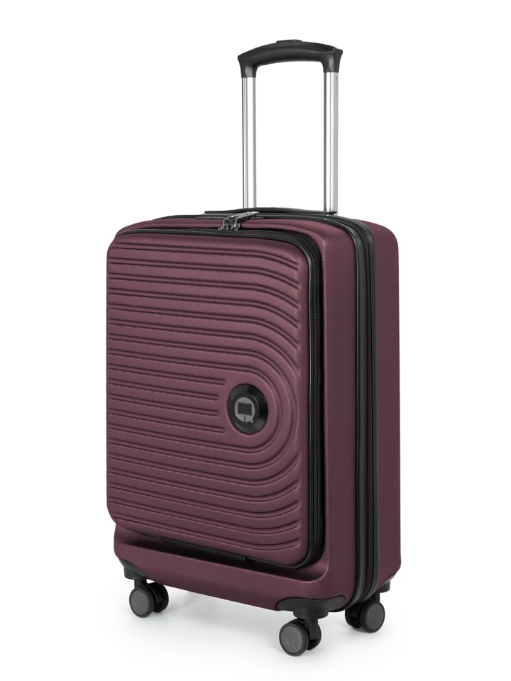 Hauptstadtkoffer Mitte - Handgepäck-Trolley Toploader, Laptop-Fach, TSA in Burgund günstig kaufen S