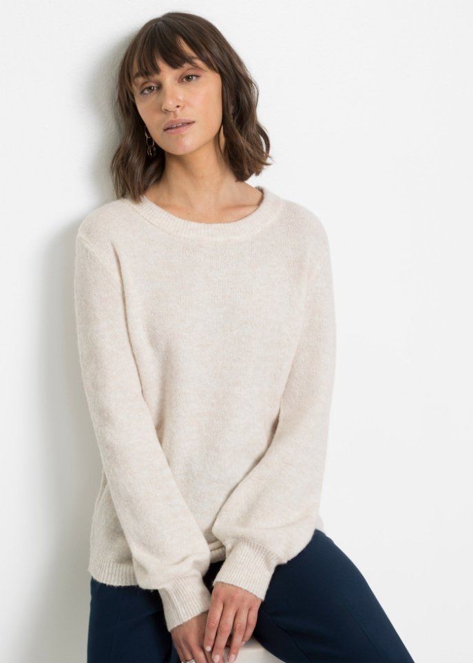 Pullover mit Ballonärmeln