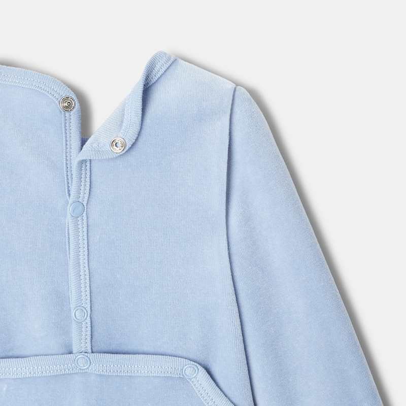 Dors-bien en coton bleu mixte Absorba