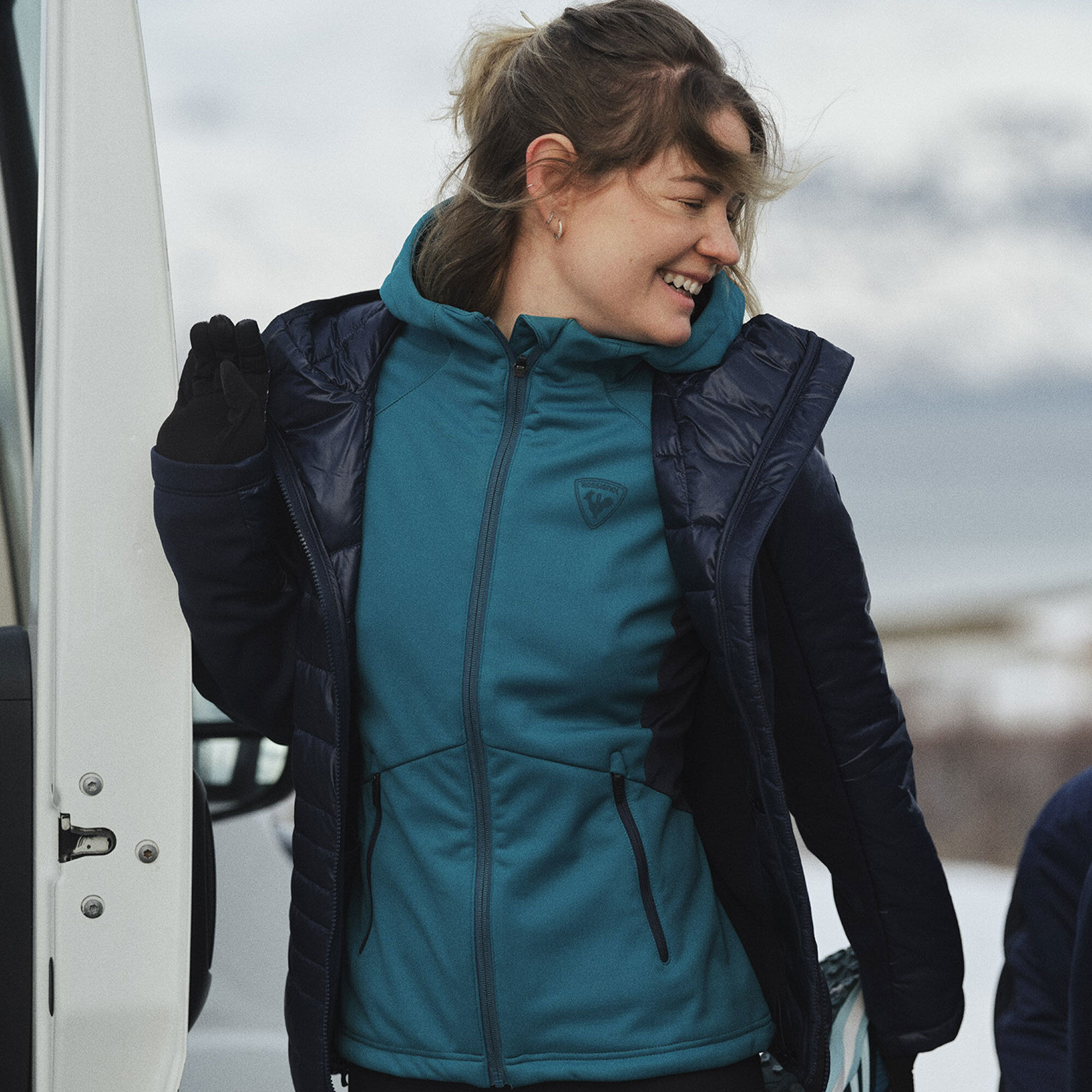 Veste Softshell à capuche Femme
