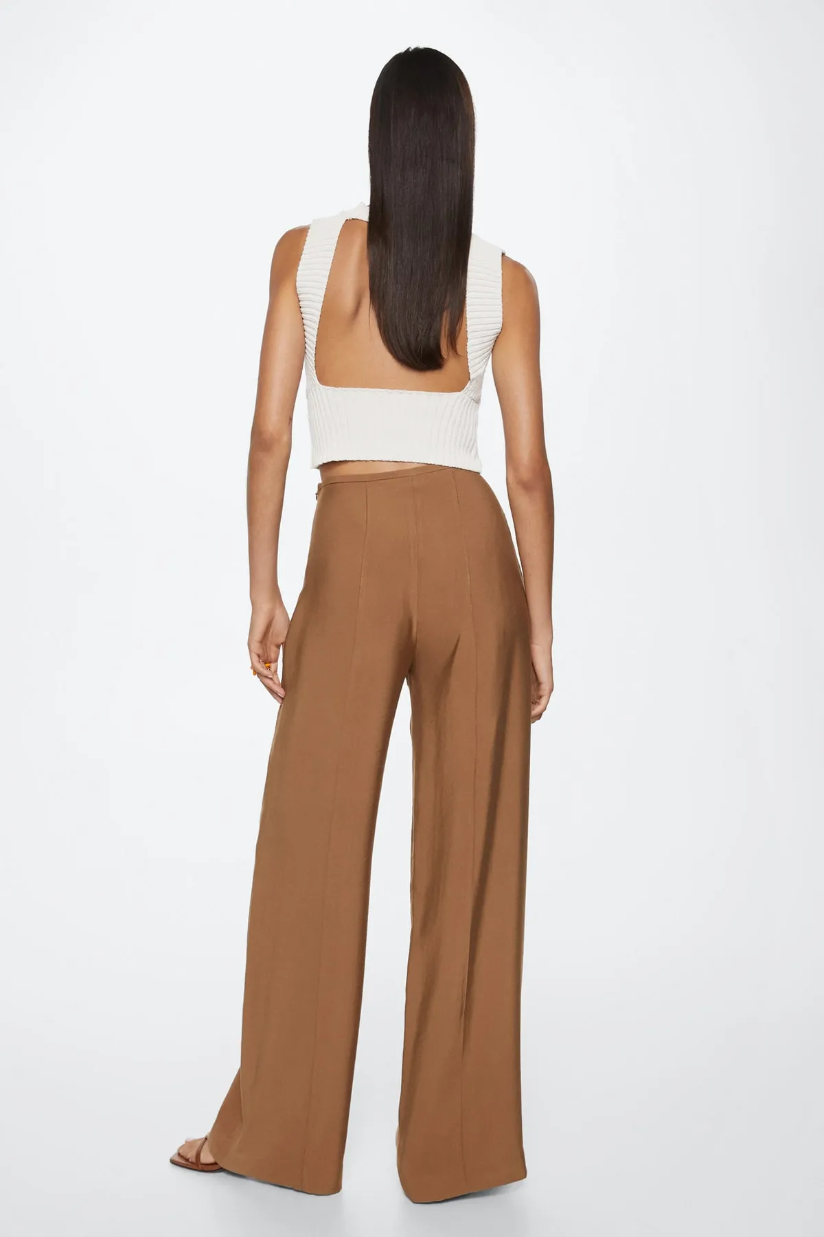 MANGO  27045805 Damen/Mädchen Braun
