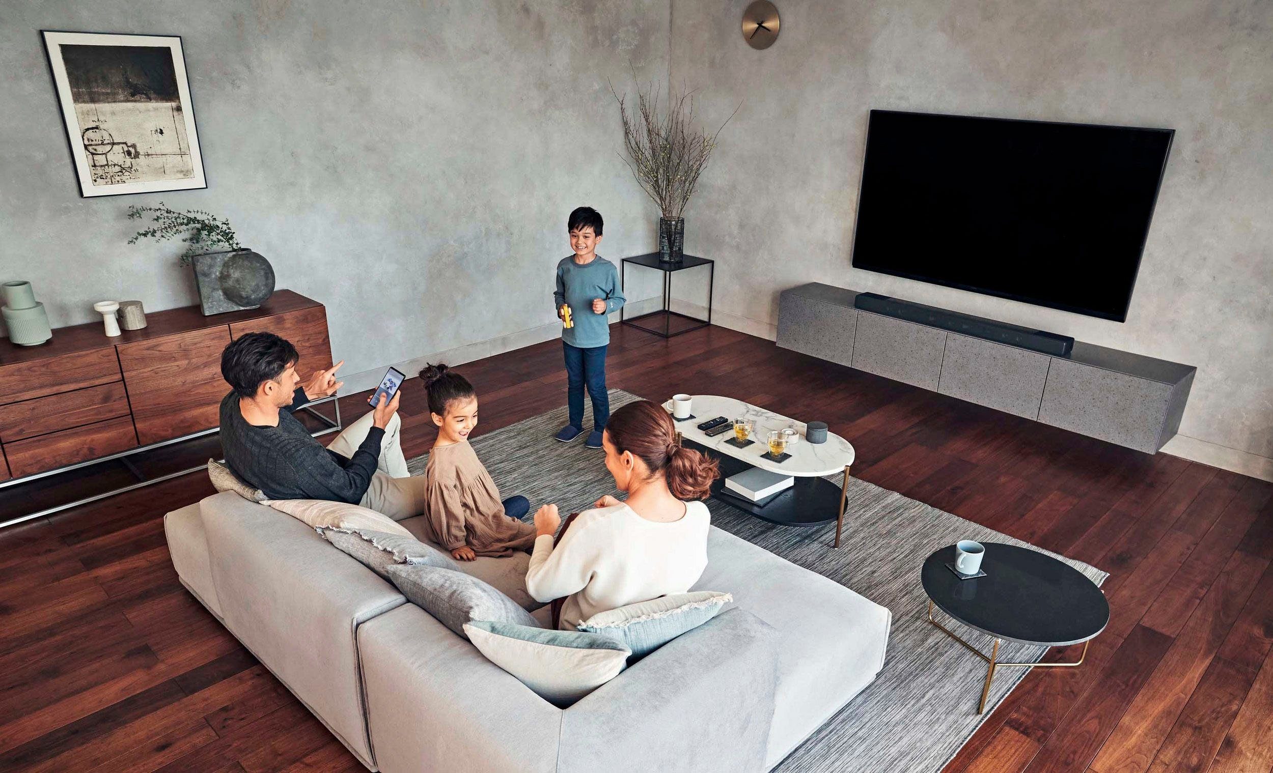 Sony HT-A7000 Premium Soundbar + Rear-Speaker SARS3S 7.1.2 Soundbar (Dolby Atmos, High Res Audio)