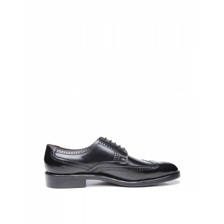 Heinrich Dinkelacker - Businessschuhe Derby LUZERN FULL-BROGUE C Cordovan - schwarz