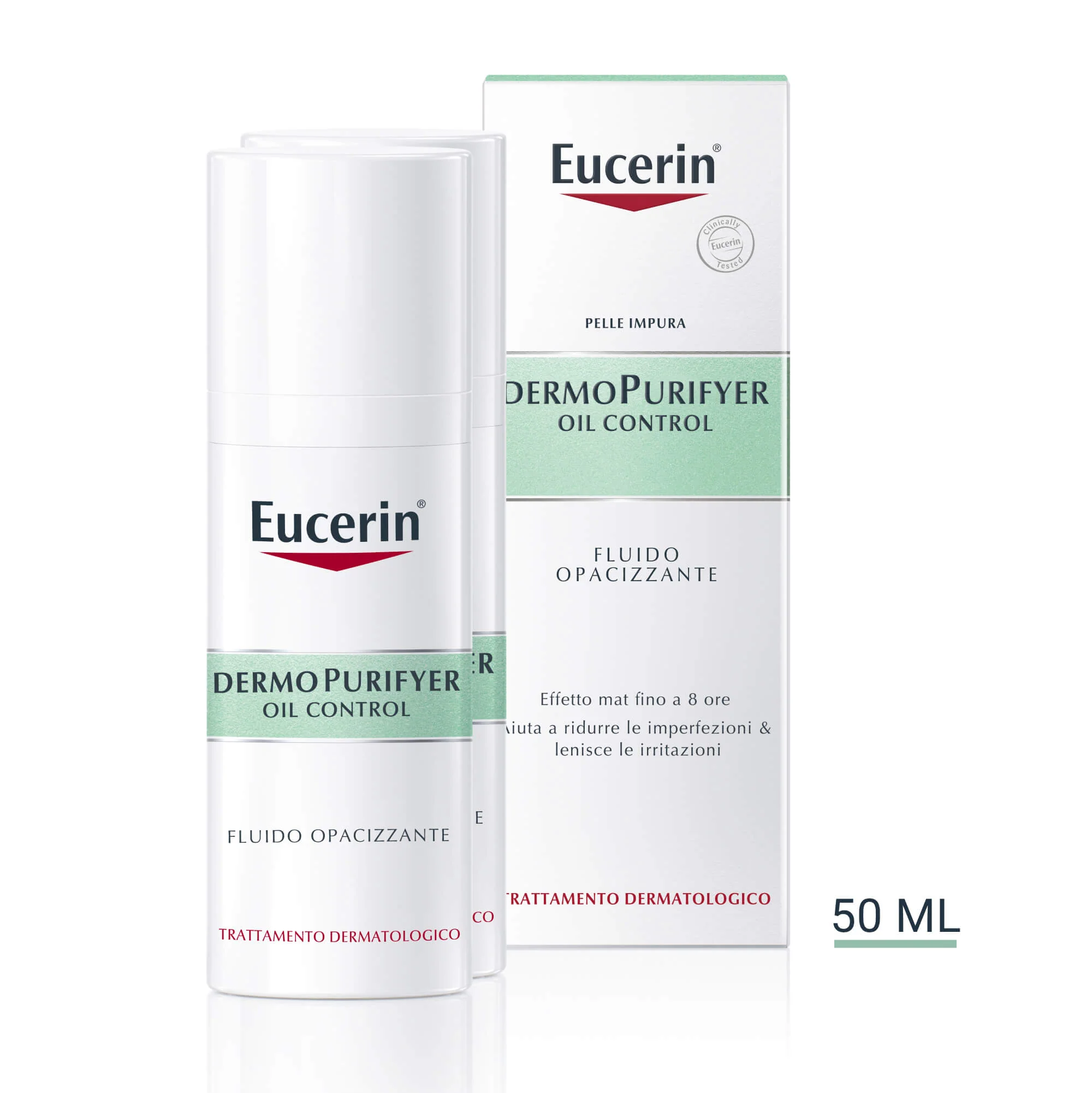 DermoPurifyer Oil Control Mattifying Fluid - Ansiktsvæske mot urenheter
