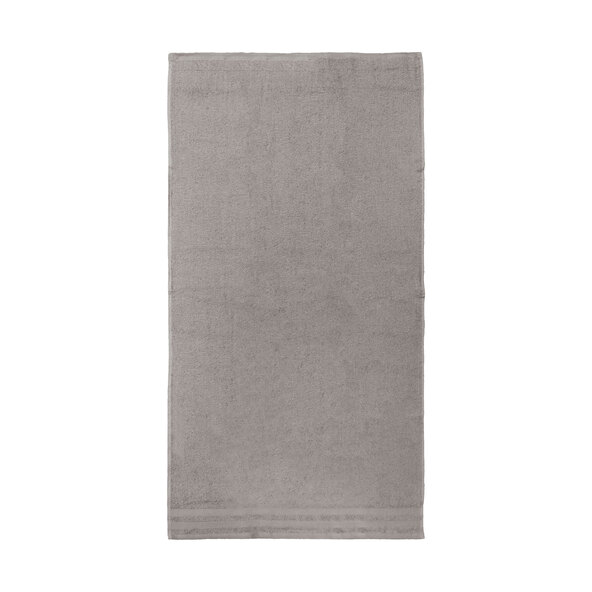 Handtuch Basic, 10er Set, hellgrau