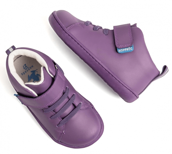 HopFrög ~ Smart Walker HighCut Sneaker Vegan ~ Purple Light
