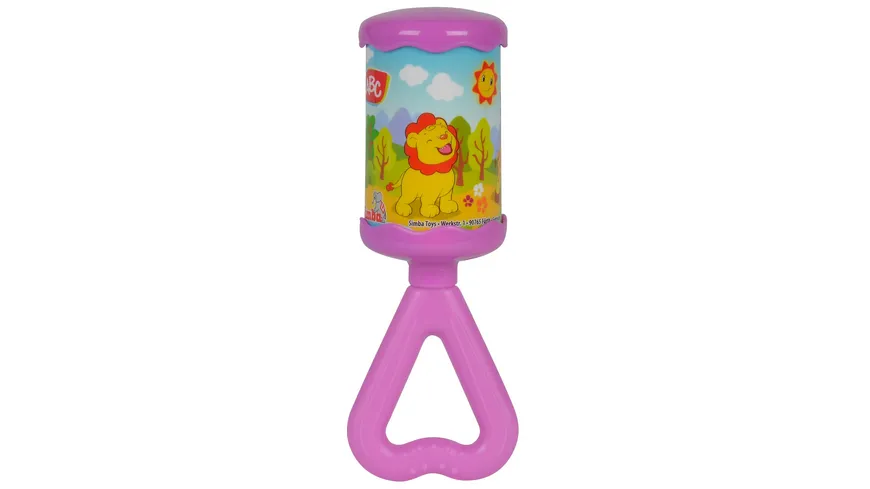 Simba - ABC - Kling-Klang Rassel, 1 Stück, sortiert
