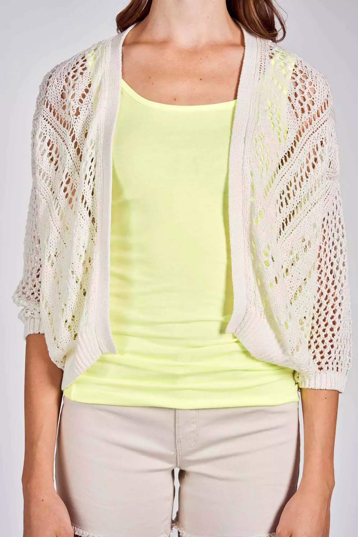 Only Debardeurs Femme couleur jaune