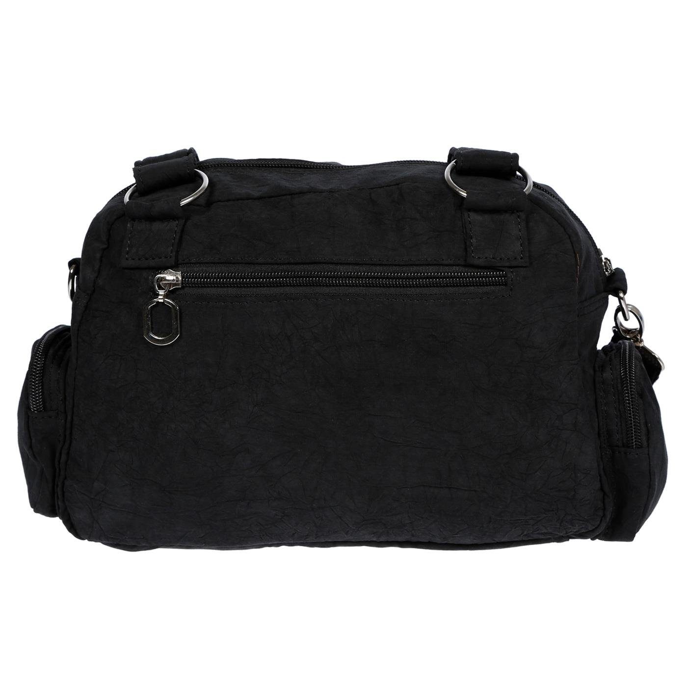 Christian Wippermann Henkeltasche Damenhandtasche Schultertasche Tasche Umhängetasche, Canvas Shopper Crossover Bag
