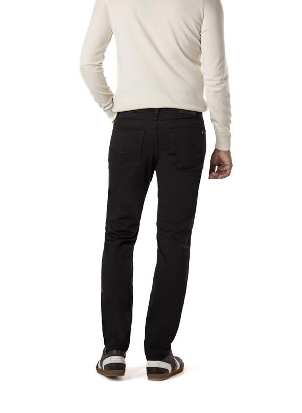 Pierre Cardin, Hose Lyon, Baumwolle, schwarz