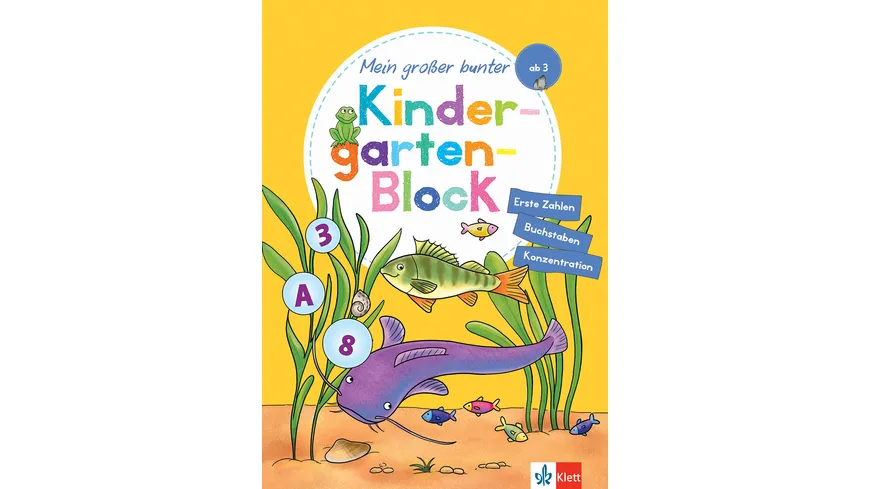 Klett Mein großer bunter Kindergarten-Block