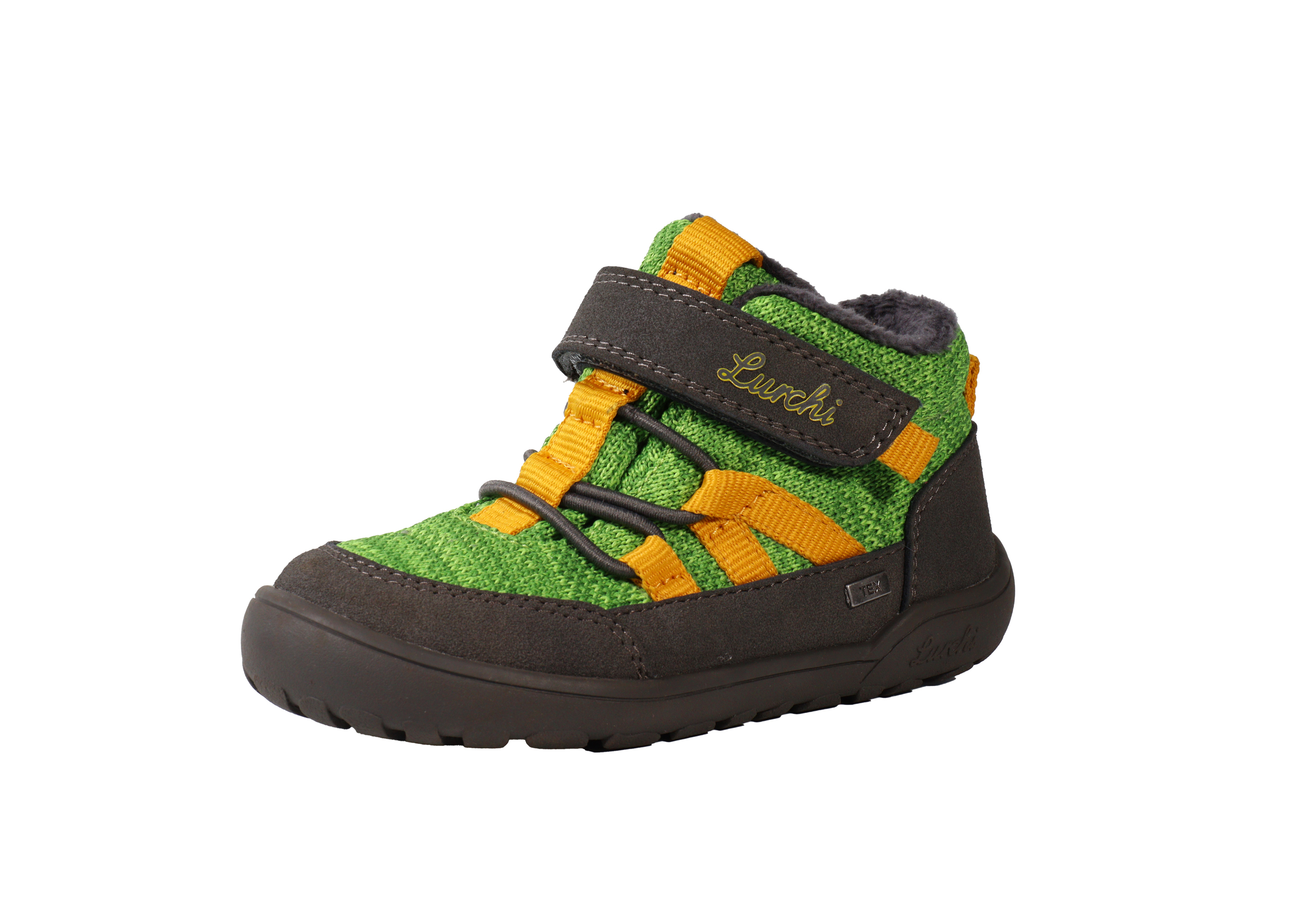 Lurchi Sneaker Jaden-TEX Barefoot - coal-green