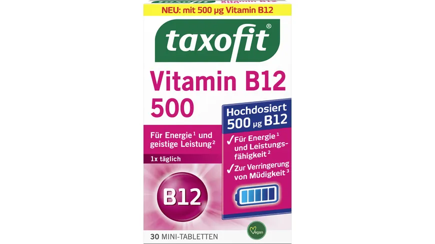 TAXOFIT Vitamin B12 450
