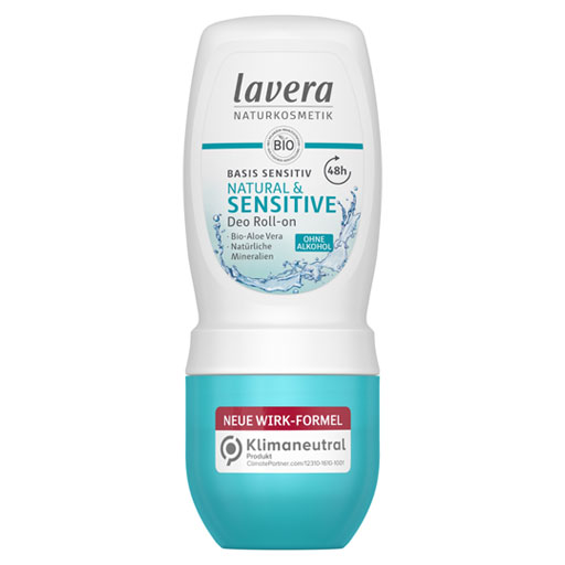 LAVERA Deodorant Roll-on basis sens.natural & sens  50 ml  Körperpflege
