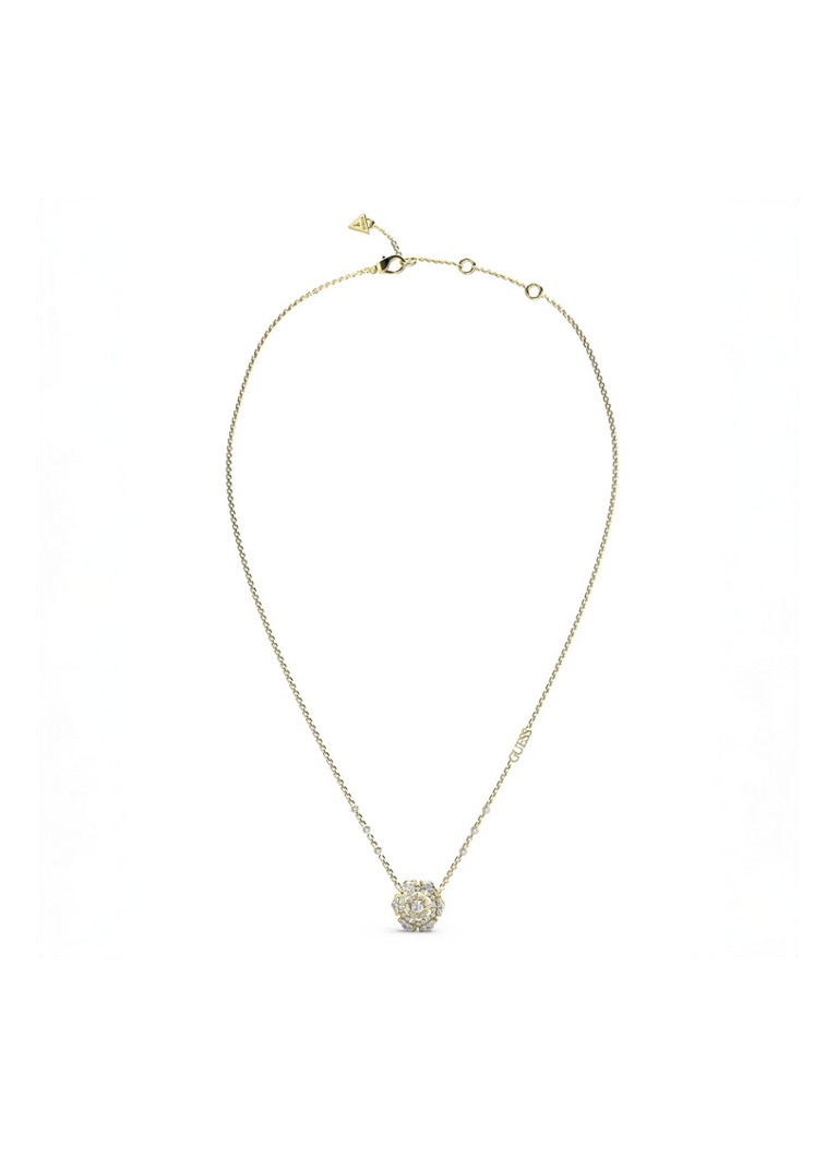 GUESS Necklace with crystal JUBN04556JWYGT-U