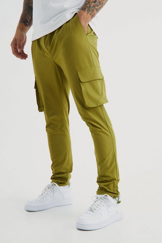 Skinny Stretch Cargo-Hose