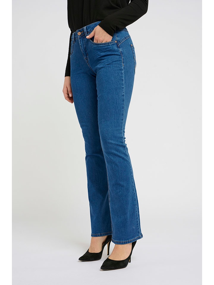 Cream Jeans - Flared Fit - in Blau günstig kaufen