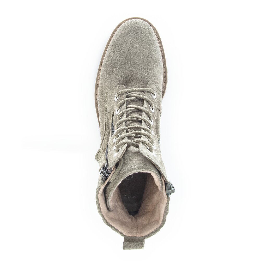 Gabor comfort Schnürstiefelette grün