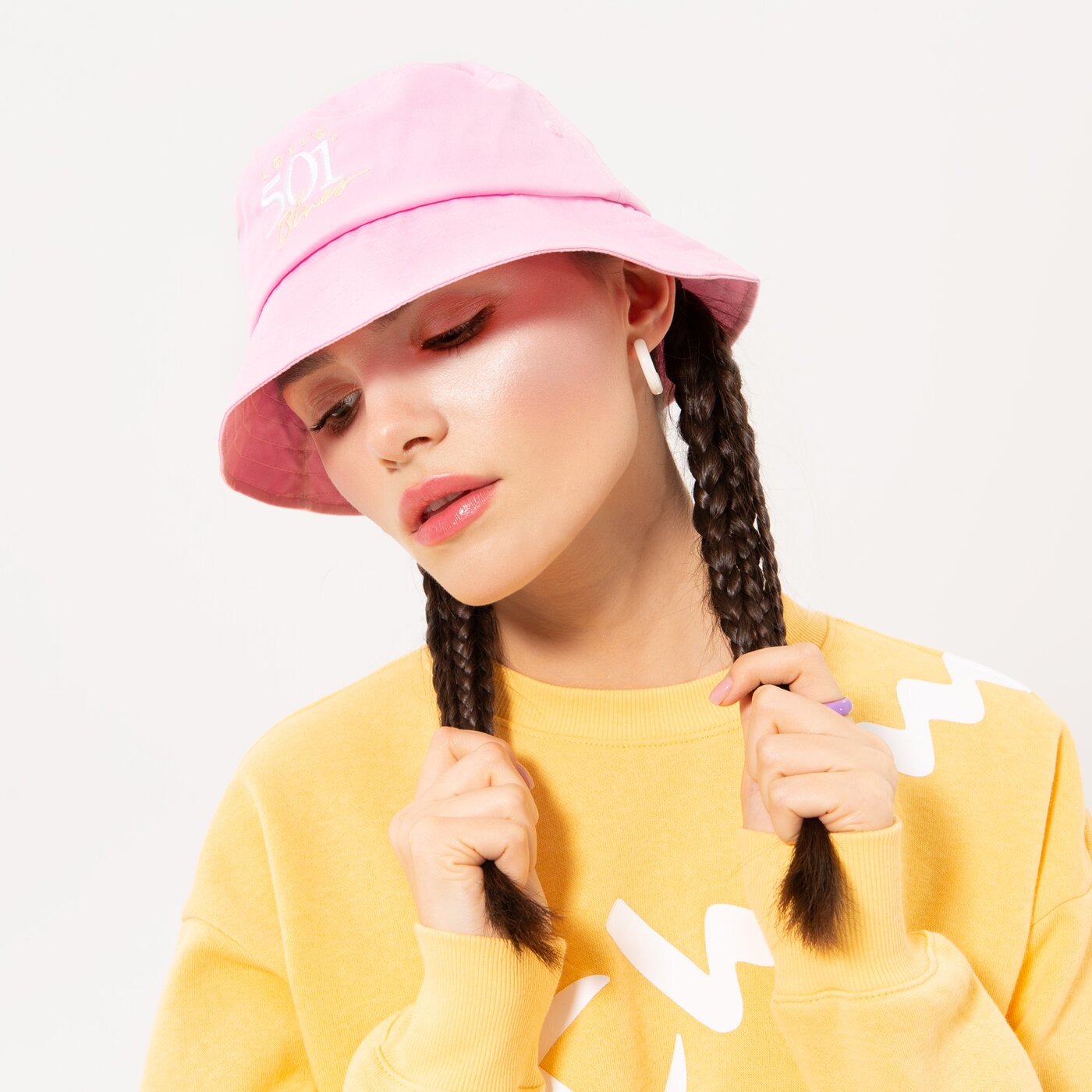 LEVI'S HUT 501 BUCKET HAT Rosa