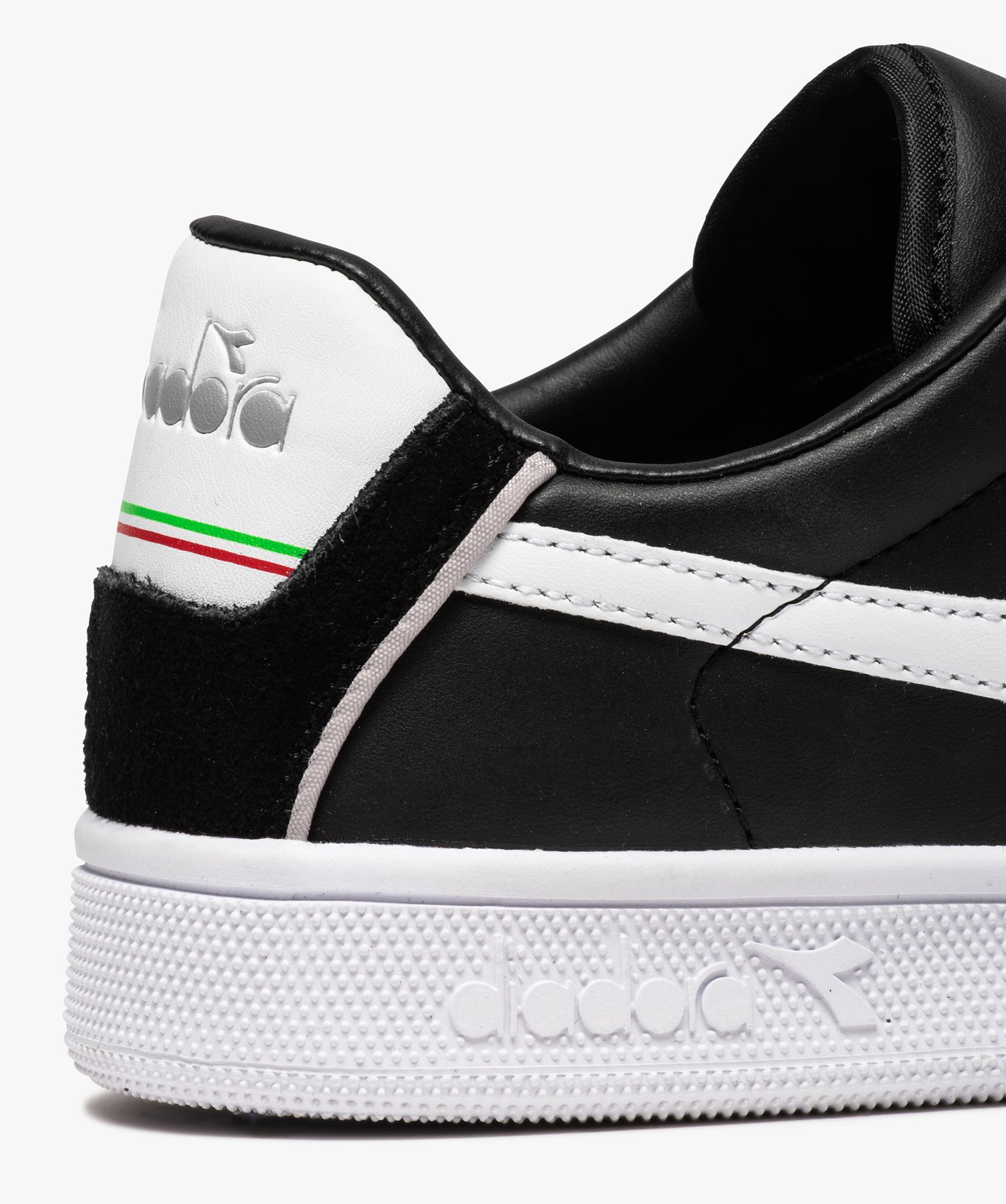 Baskets homme à lacets style rétro - Diadora noir | GEMO