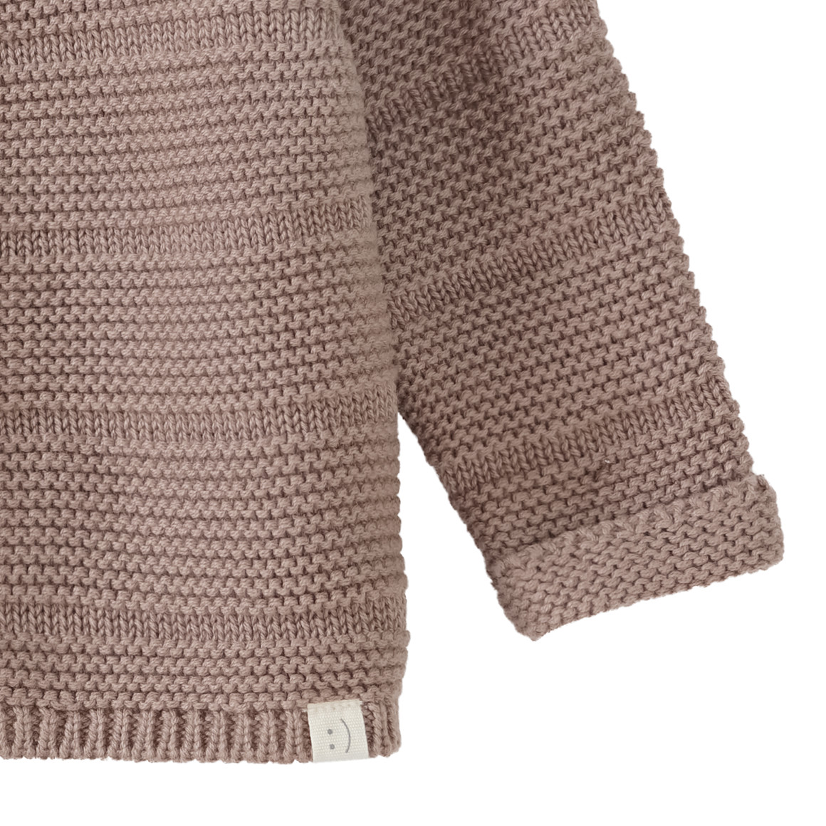 Newborn Strickjacke mit Streifenstruktur