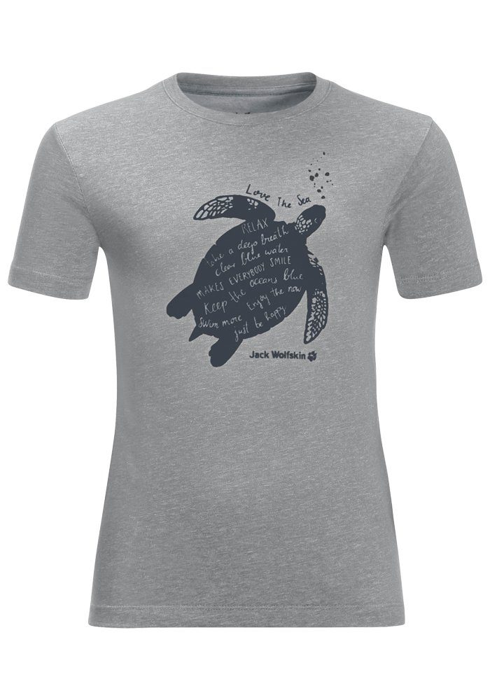 Jack Wolfskin T-Shirt OCEAN TURTLE T K
