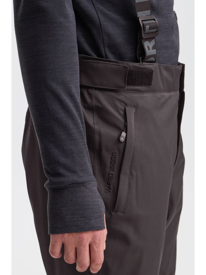 North Bend Skihose NBGilles M 173207MMM W-PRO 15.000 mit wasserdichter Beschichtung Skihose mit Träger in Grau günstig kaufen