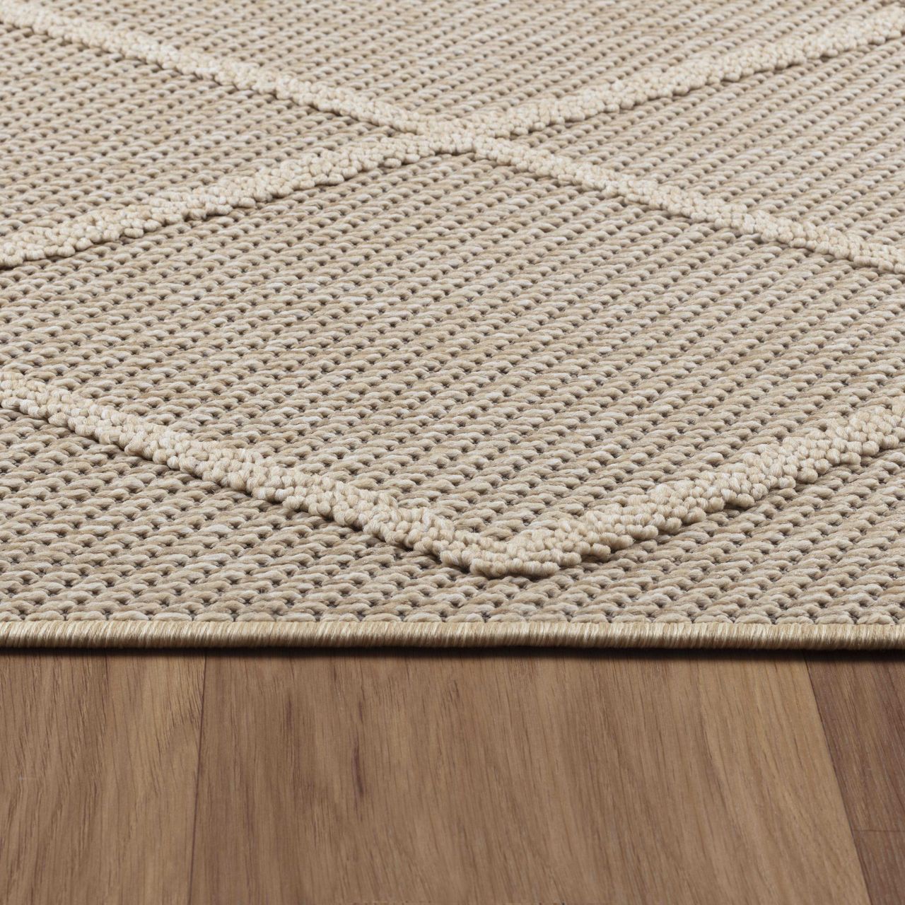 Ayyildiz Teppich, PATARA 4955, BEIGE, 80 x 250 cm