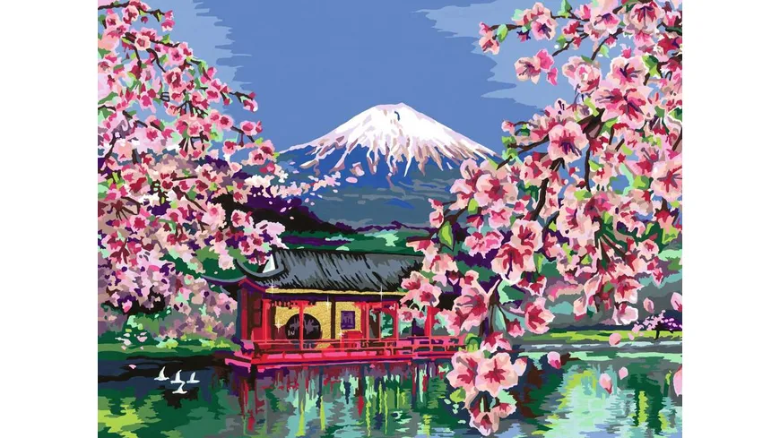 Ravensburger Beschäftigung - CreArt - Malen nach Zahlen 20177 – Japanese Cherry Blossom