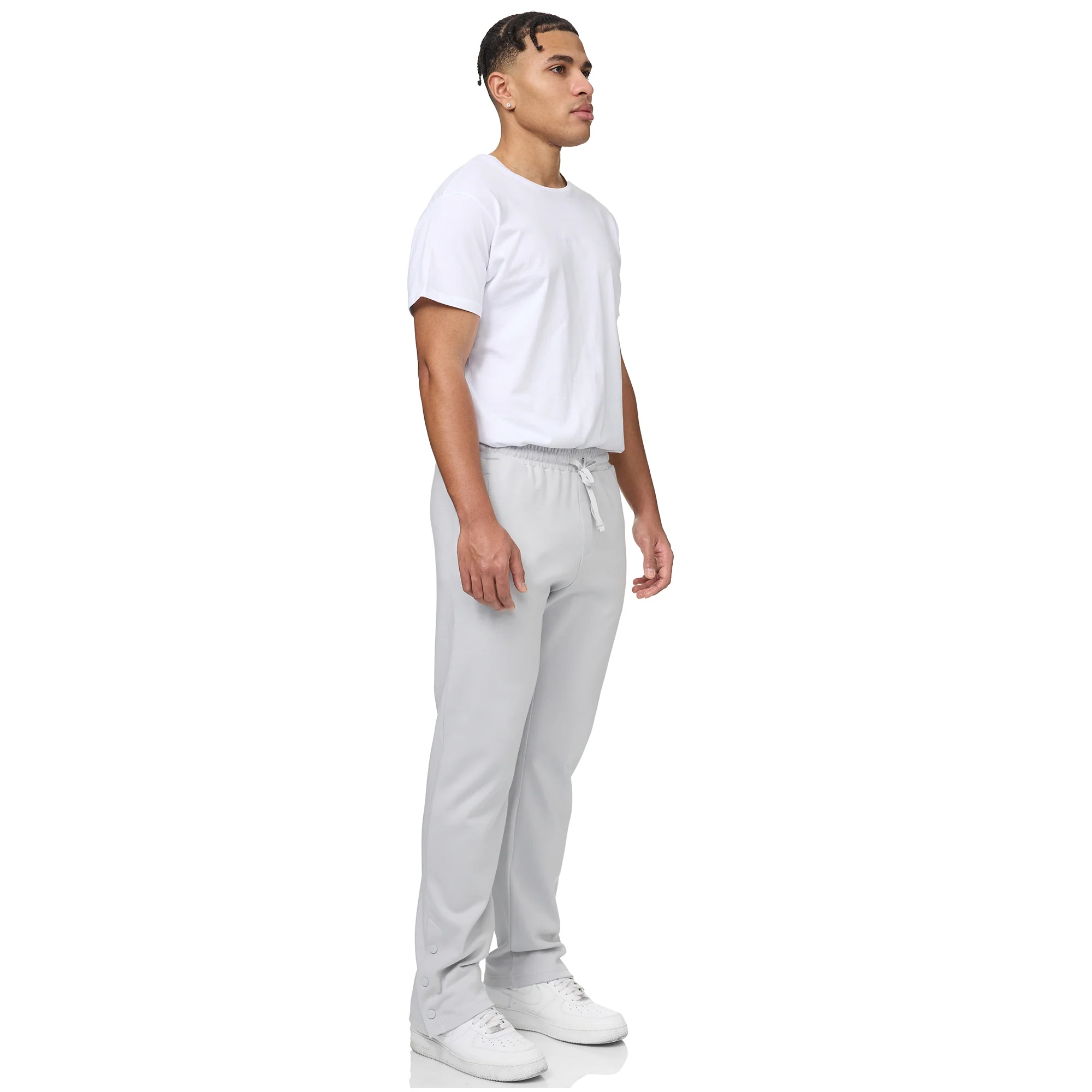 LIGHT GREY - BASIC JOGGER PANTS