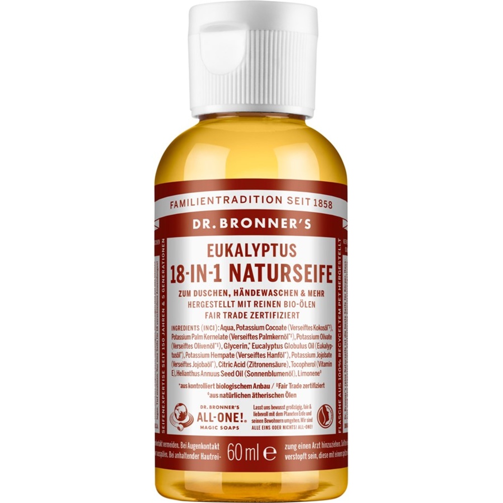 dr. bronners Eucalyptus 18-in-1 Natural Soap soin du corps