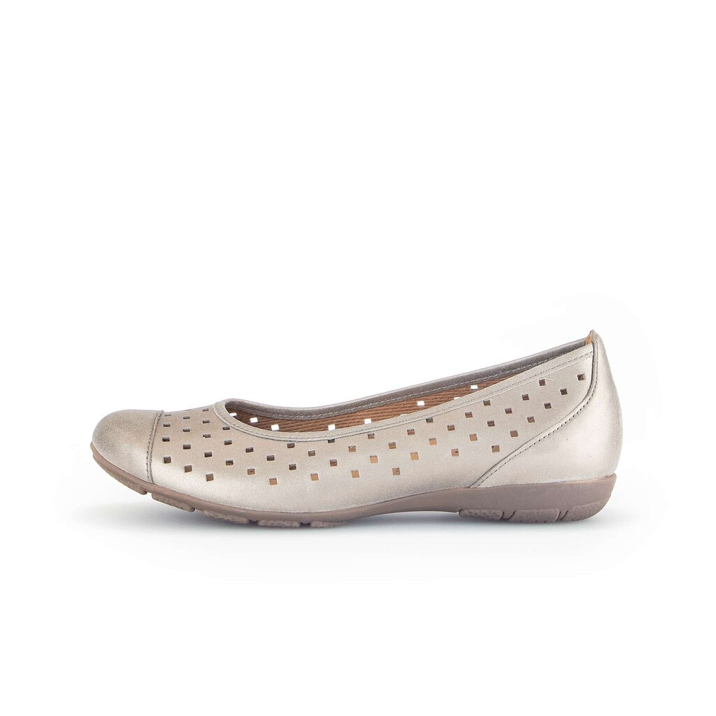 Gabor fashion Sportliche Ballerina grau