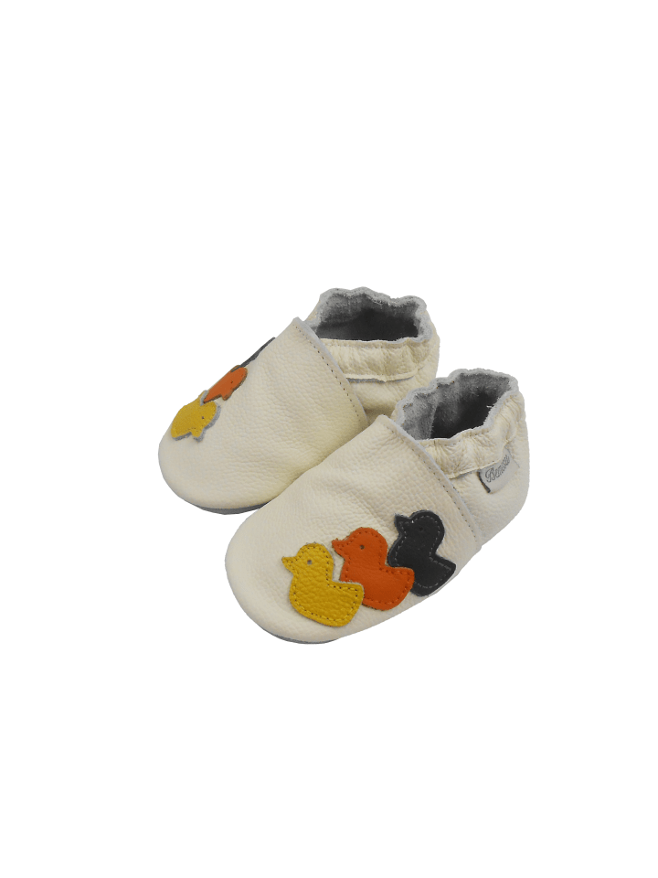 Yalion Leder-Krabbelschuhe 