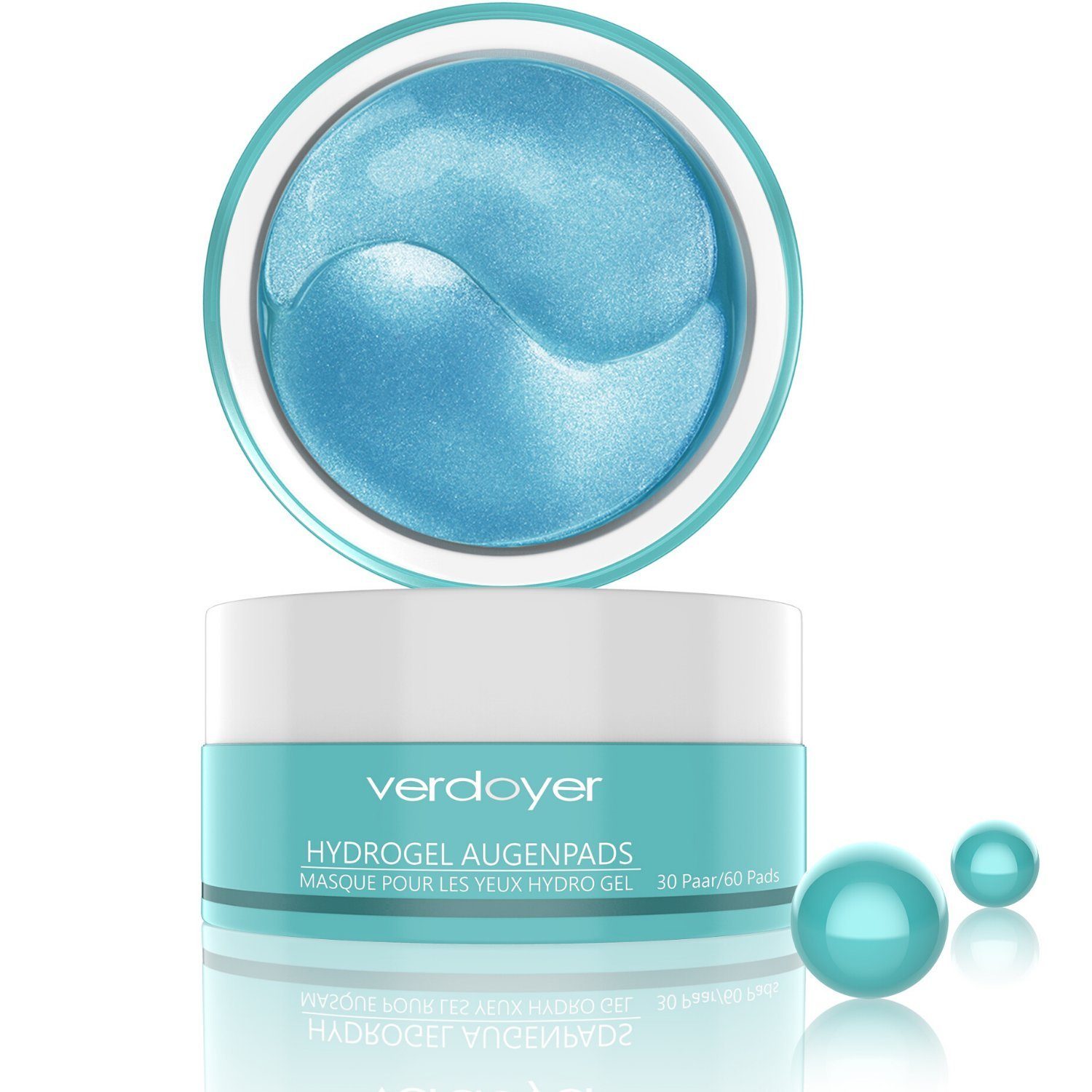 verdoyer Augenpads Augenpads gegen Augenringe, Tränensäcke & Fältchen 30 Paar Anti Aging, 30-tlg.