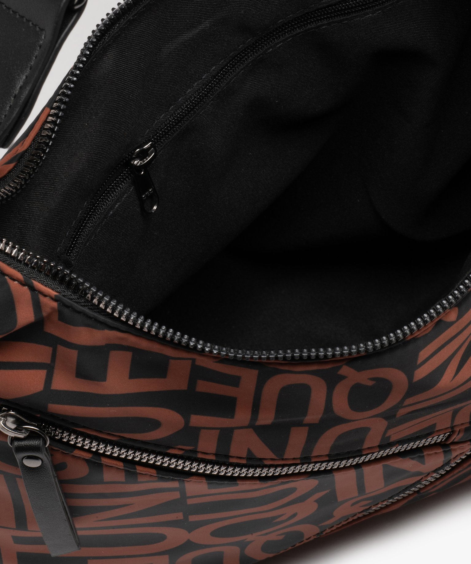 Sac seau en toile imprimée femme noir | GEMO