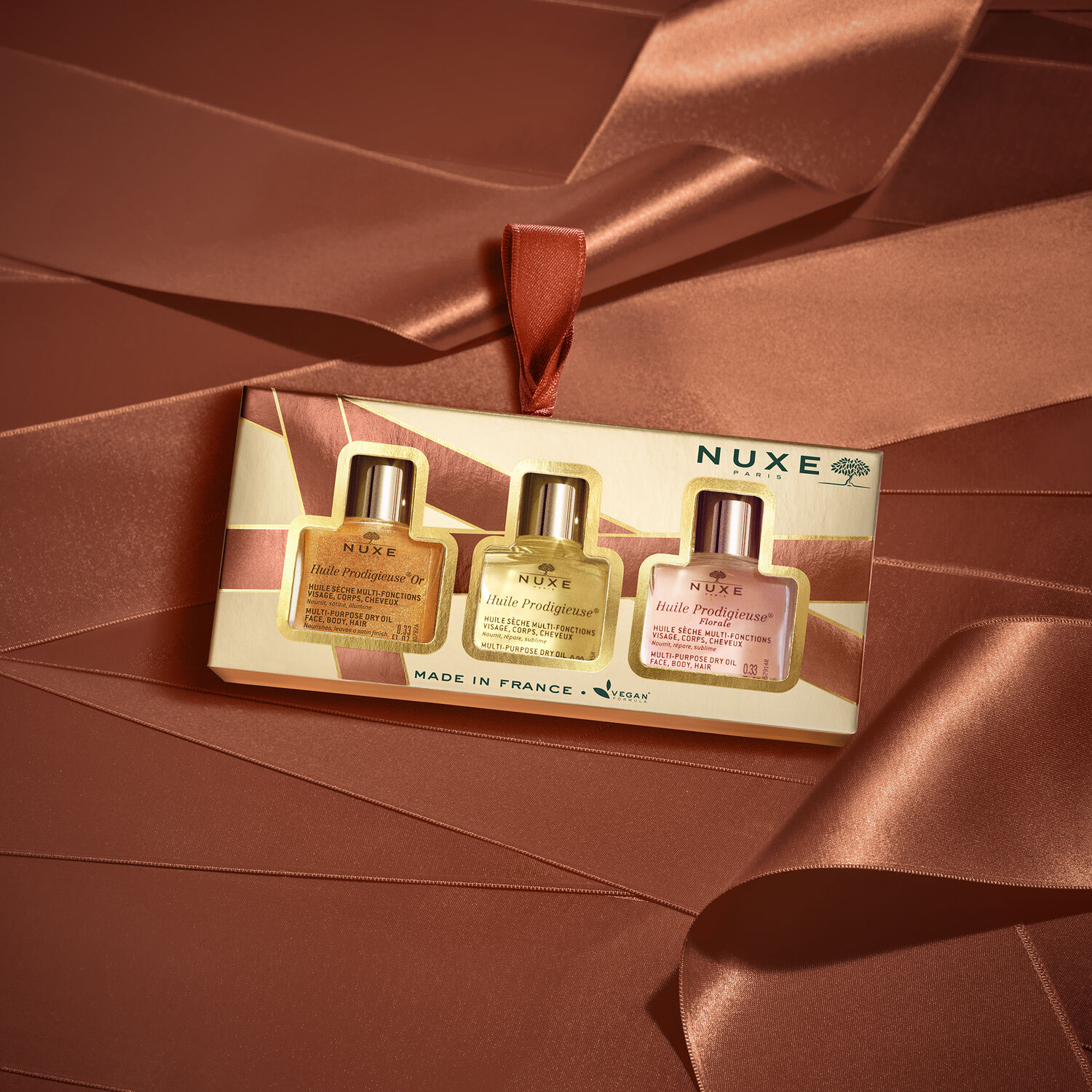 Nuxe COFFRET NOEL Coffret Mini Huiles Prodigieuses 2023