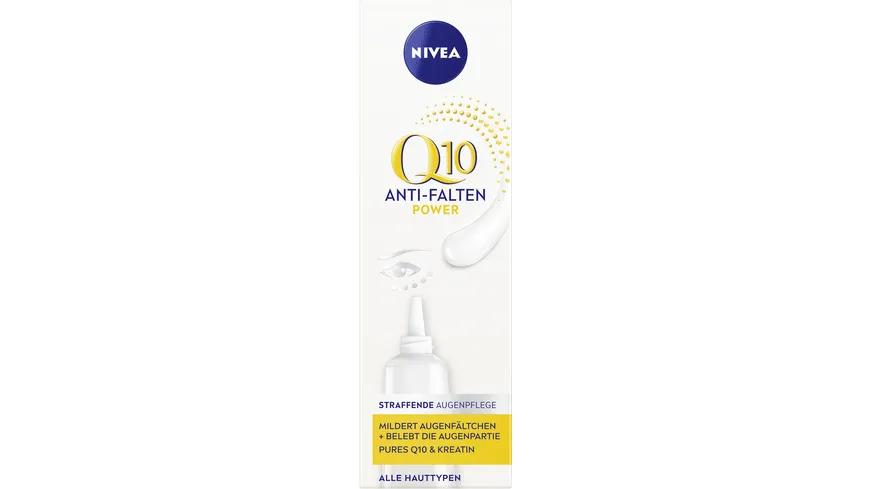 NIVEA Q10 Power Anti-Falten + Straffung Augenpflege 15 ml