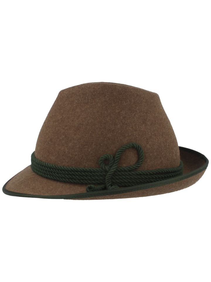 Hutmacher Zapf Trachtenhut in braun günstig kaufen