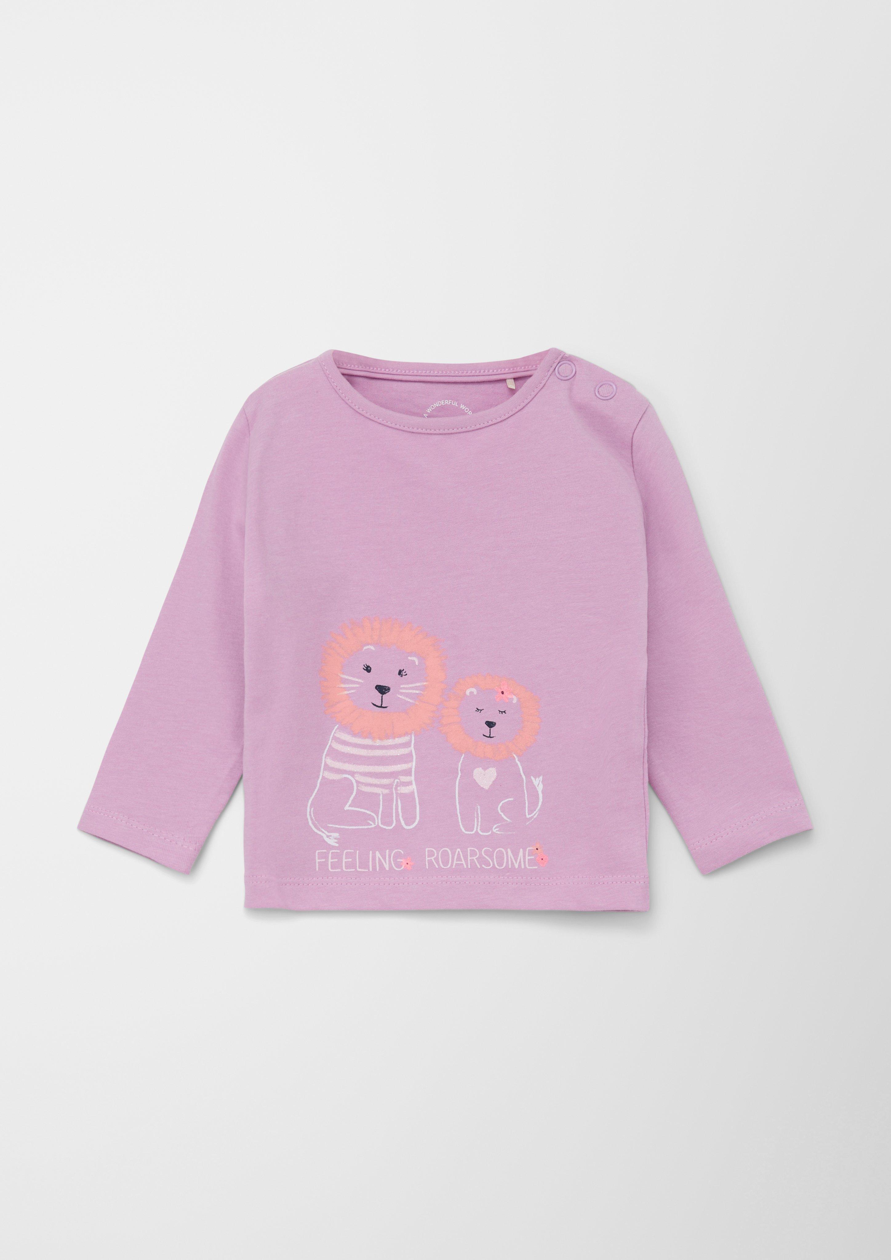 Longsleeve mit Frontprint  2128782-4443