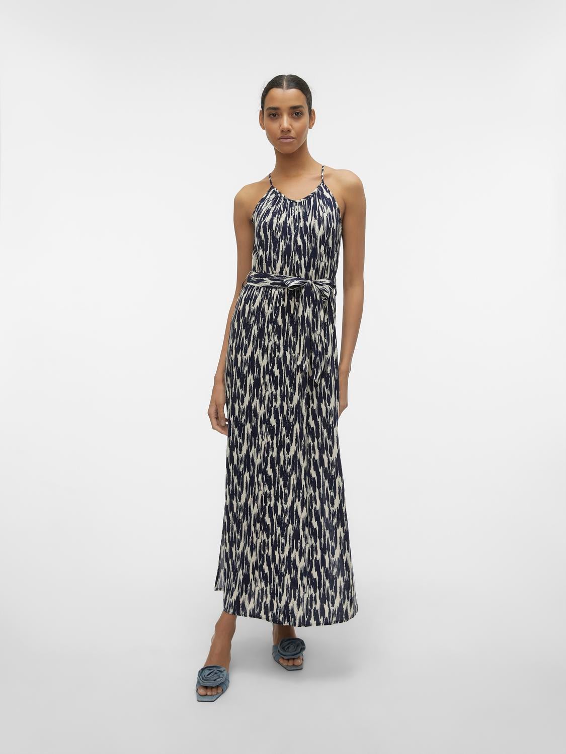 VMEASY Langes Kleid