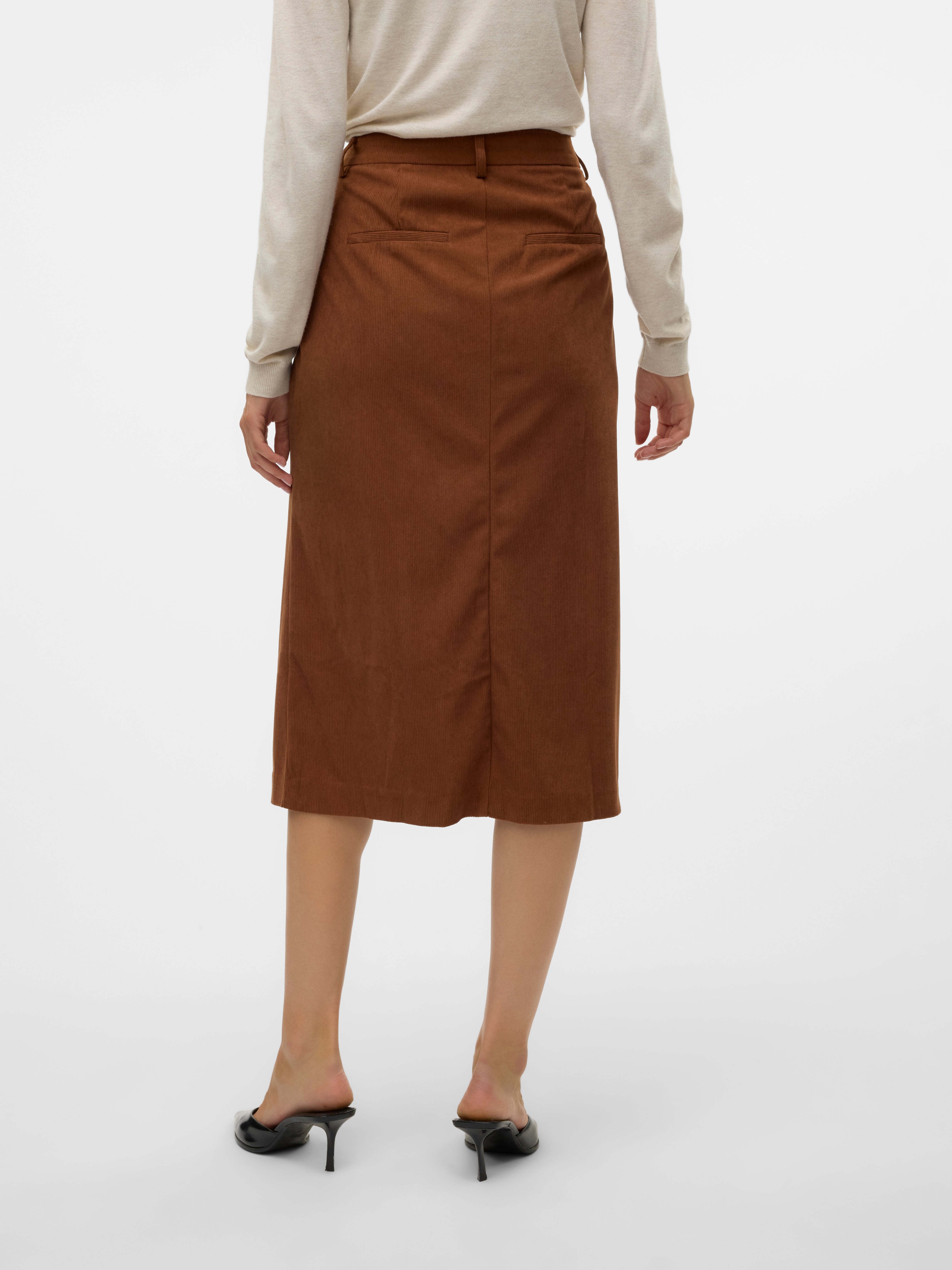 VMVILJA Hohe Taille Langer Rock