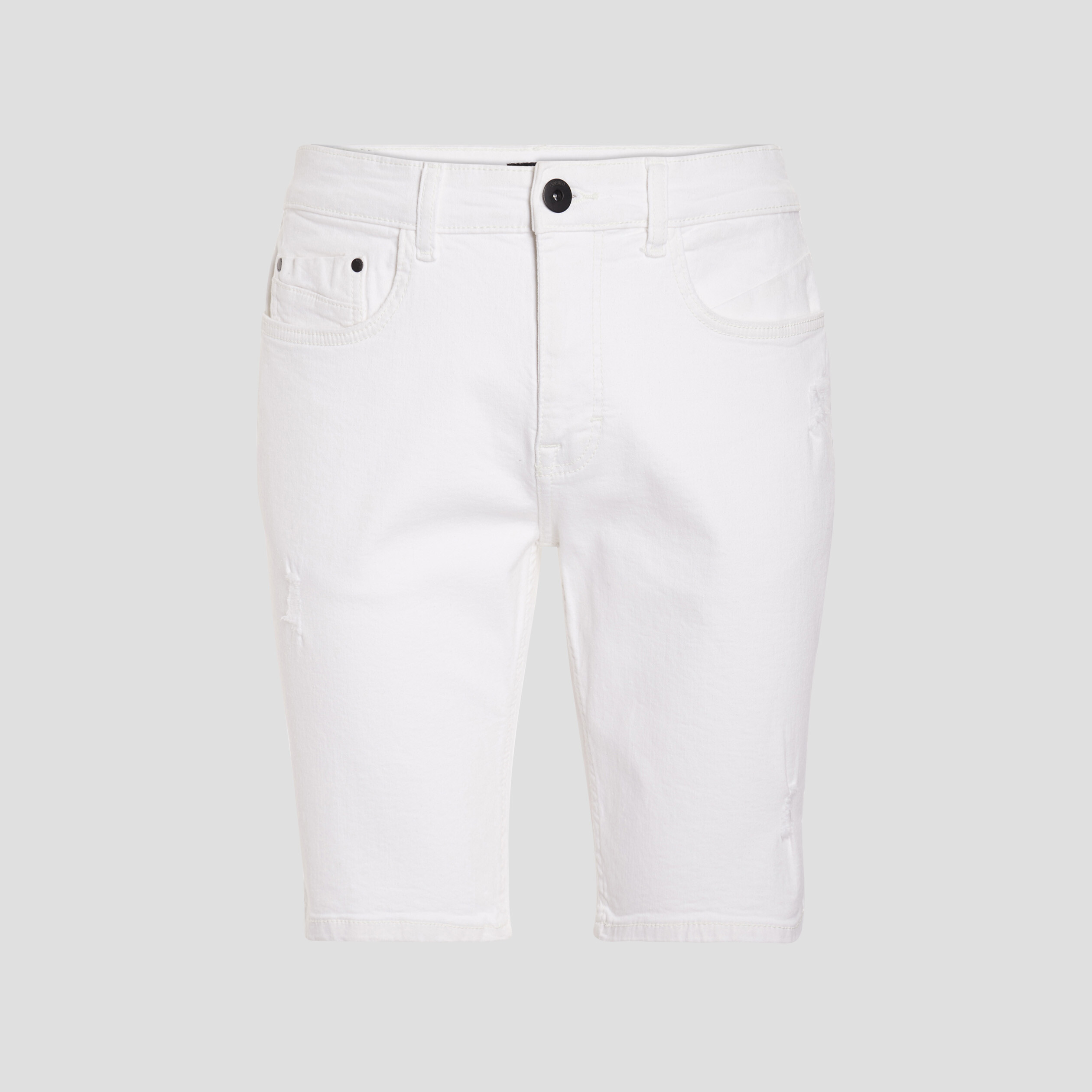 Bermuda straight blanc homme | La Halle