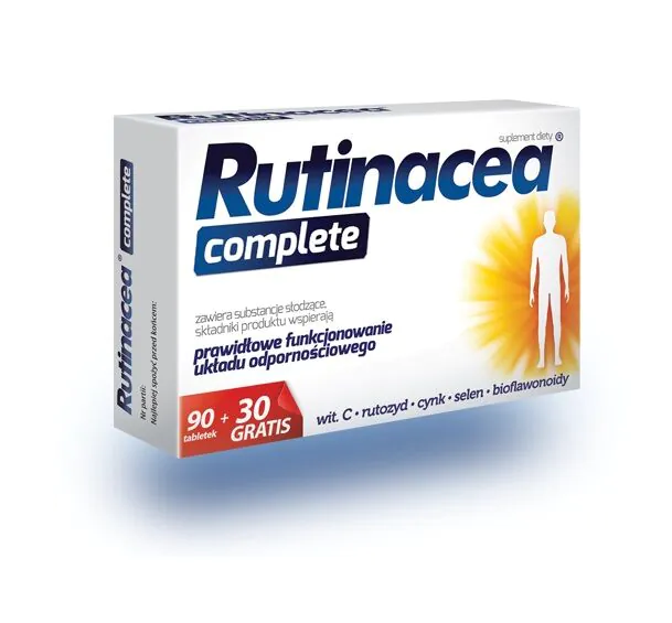 Πλήρες συμπλήρωμα διατροφής Rutinacea, ενισχυτικό του ανοσοποιητικού συστήματος, δισκία