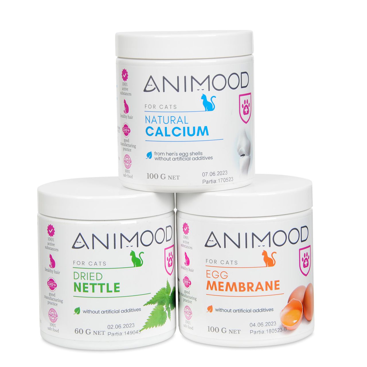 Animood Hühnereimembran für Katzen - Ergänzung 100g